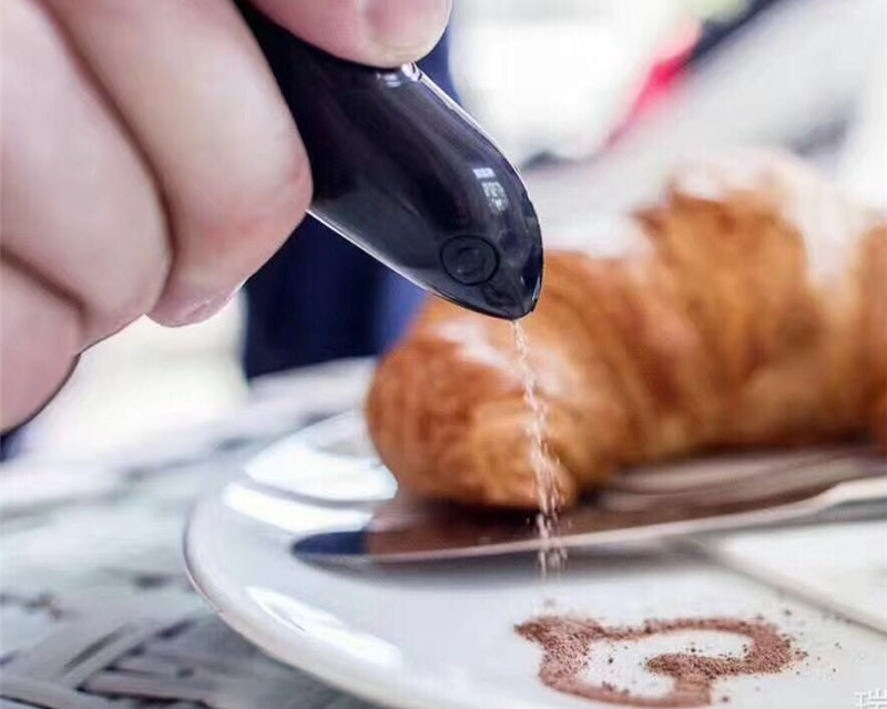 Pen Art Coffee Powder Topper