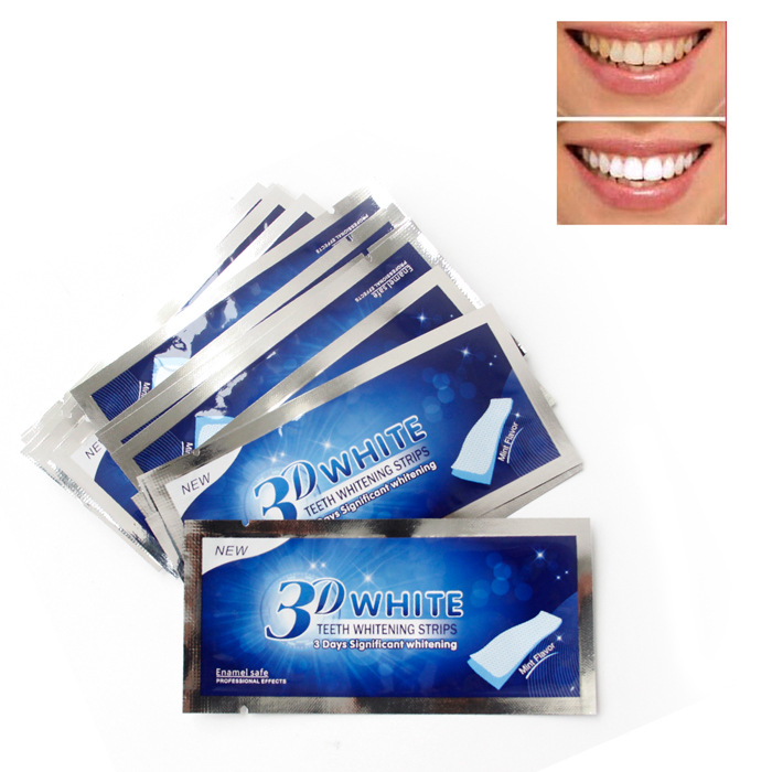 Teeth Whitening Strips Oral Gel