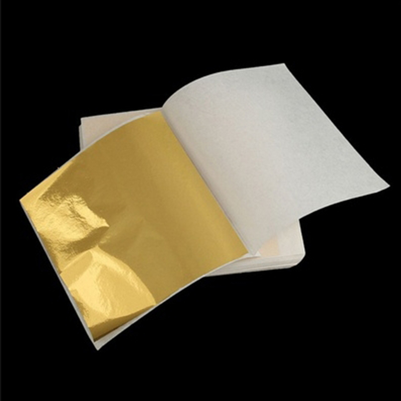 Gold Leaf Crafting Gilding Foil (100 pcs)