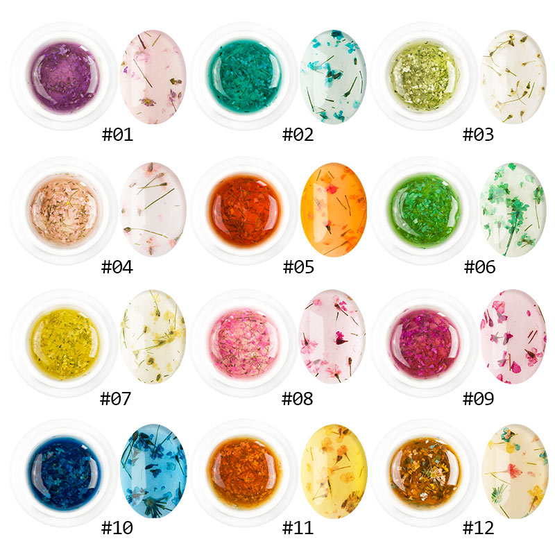 Flower Gel Nail Art 3D UV Polish