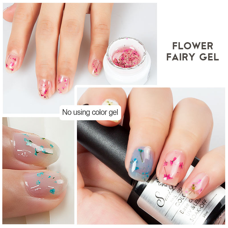 Flower Gel Nail Art 3D UV Polish