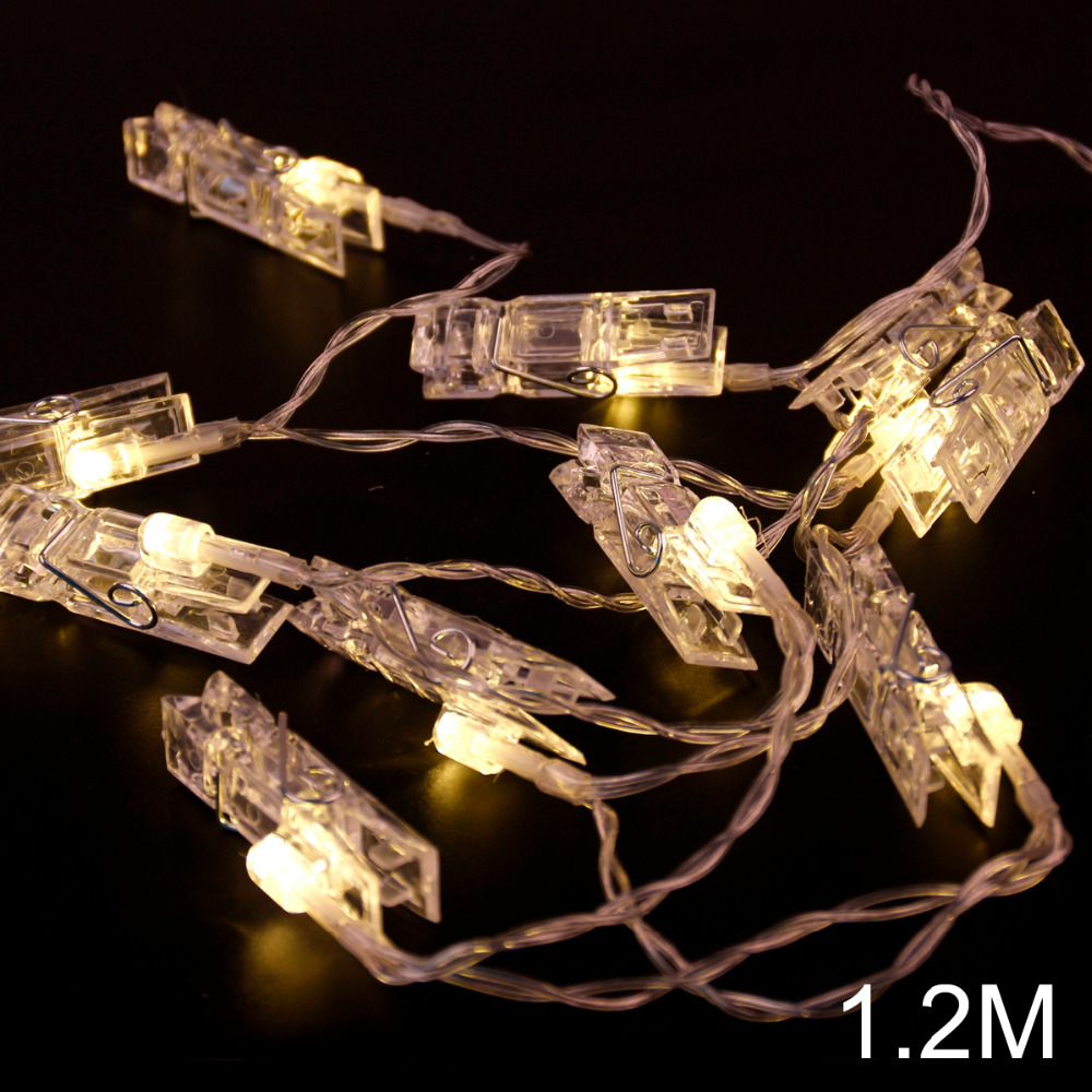 Photo Clip LED String Lights