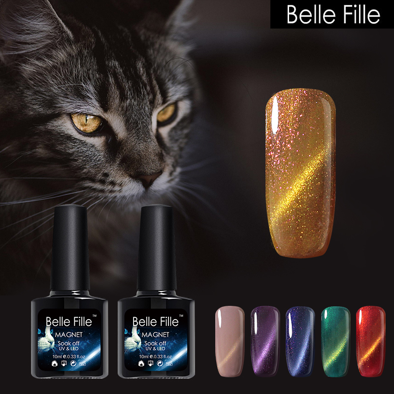 Gel Nail Polish Magnetic Cat Eye Gel