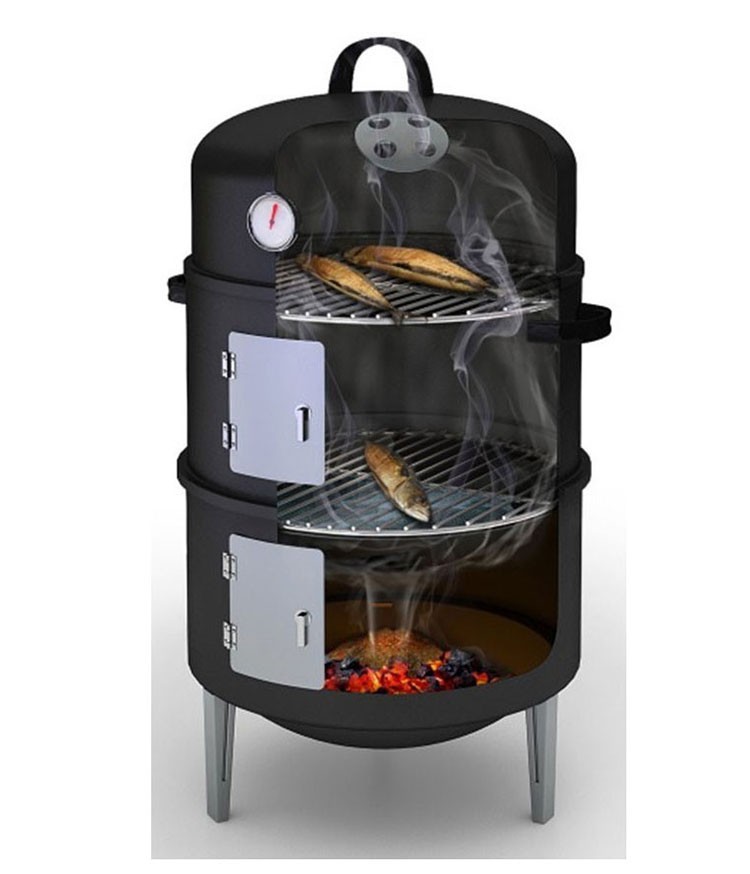 3-in-1 Outdoor Smoker / BBQ / Grill