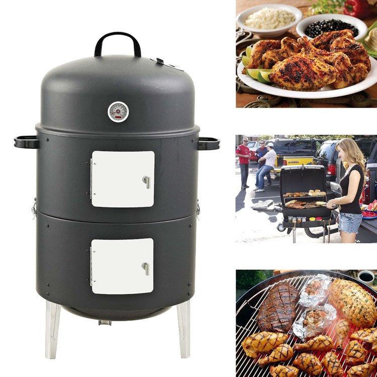 3-in-1 Outdoor Smoker / BBQ / Grill