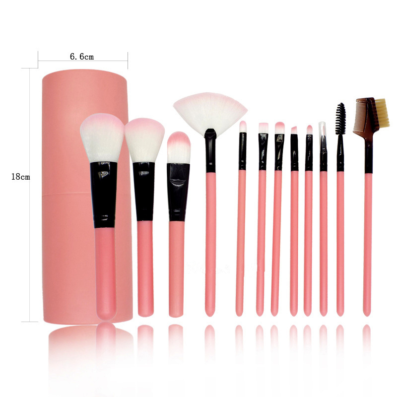 Makeup Brushes Kit (Set of 12)