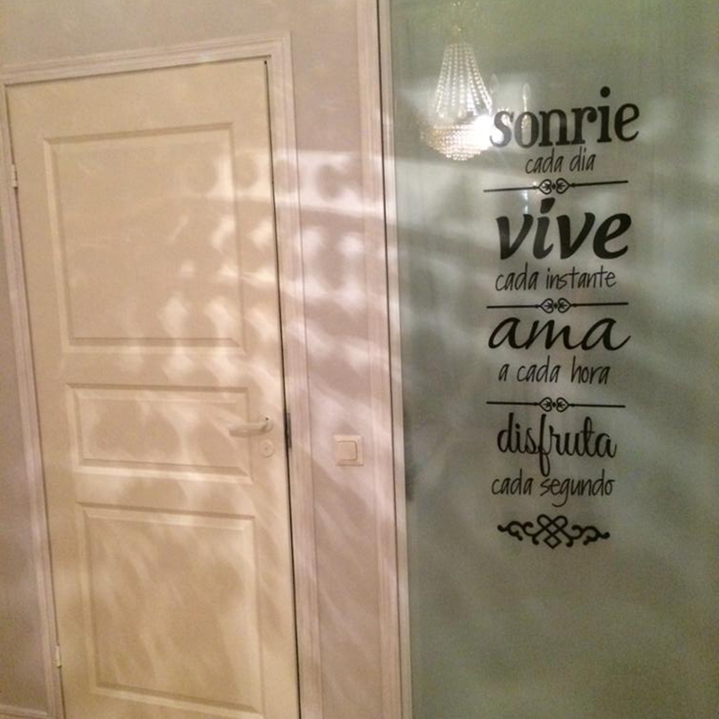 Spanish House Rules Wall Sticker