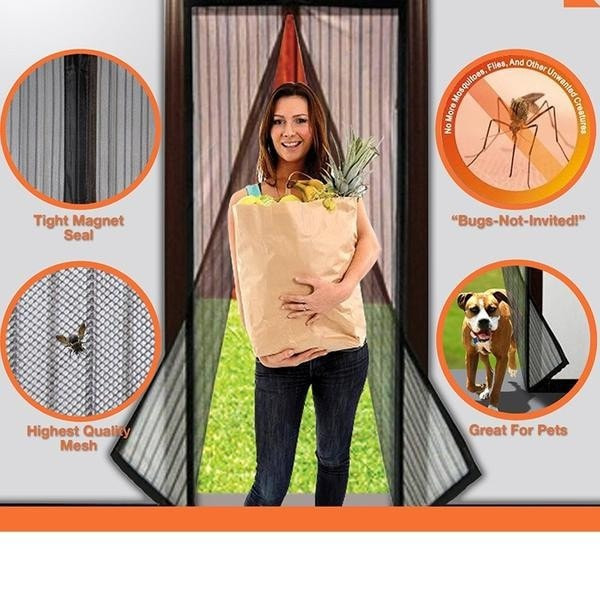 Magic Mesh Magnetic Screen Door