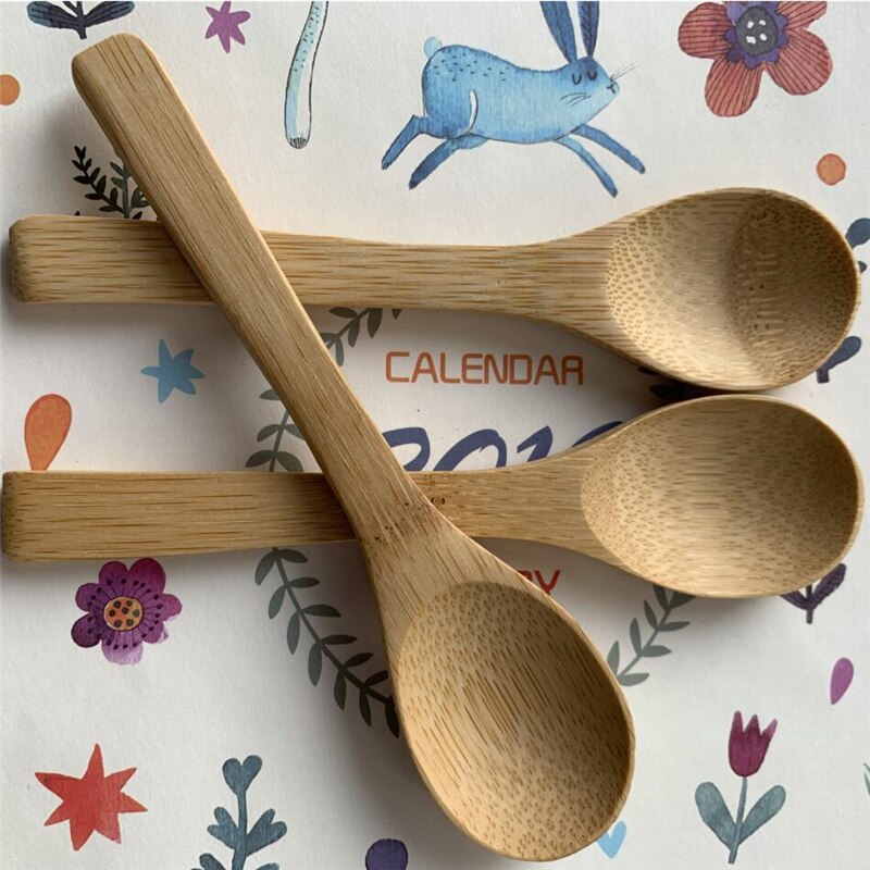 Wooden Teaspoons Set (5 Pcs)