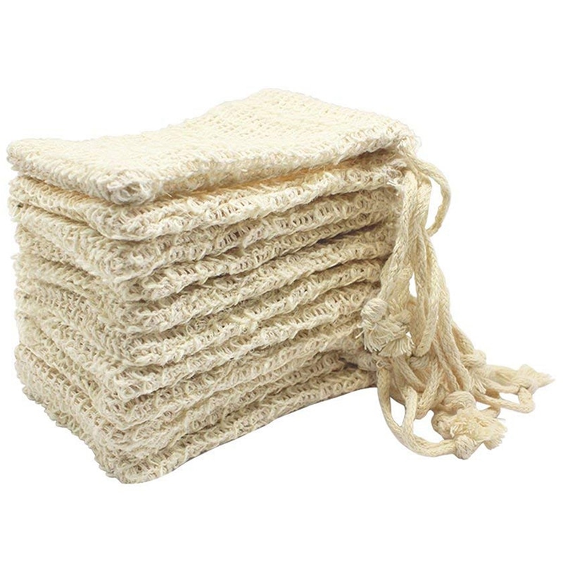 Eco-Friendly Sisal Soap Bags (30 pcs)