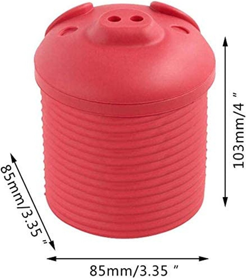 Silicone Pig Bacon Grease Container