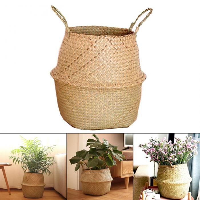 Wicker Basket for Indoor Plants