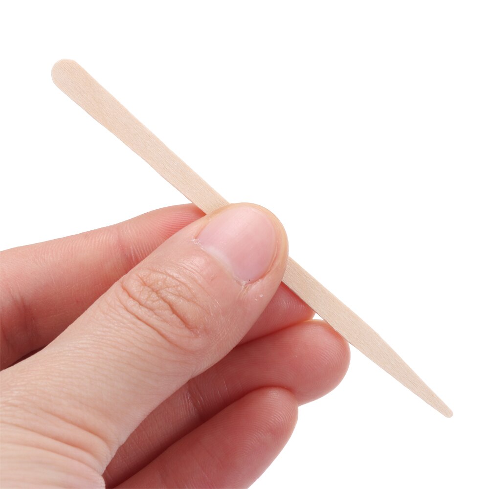 Disposable Wooden Wax Sticks (100pcs)