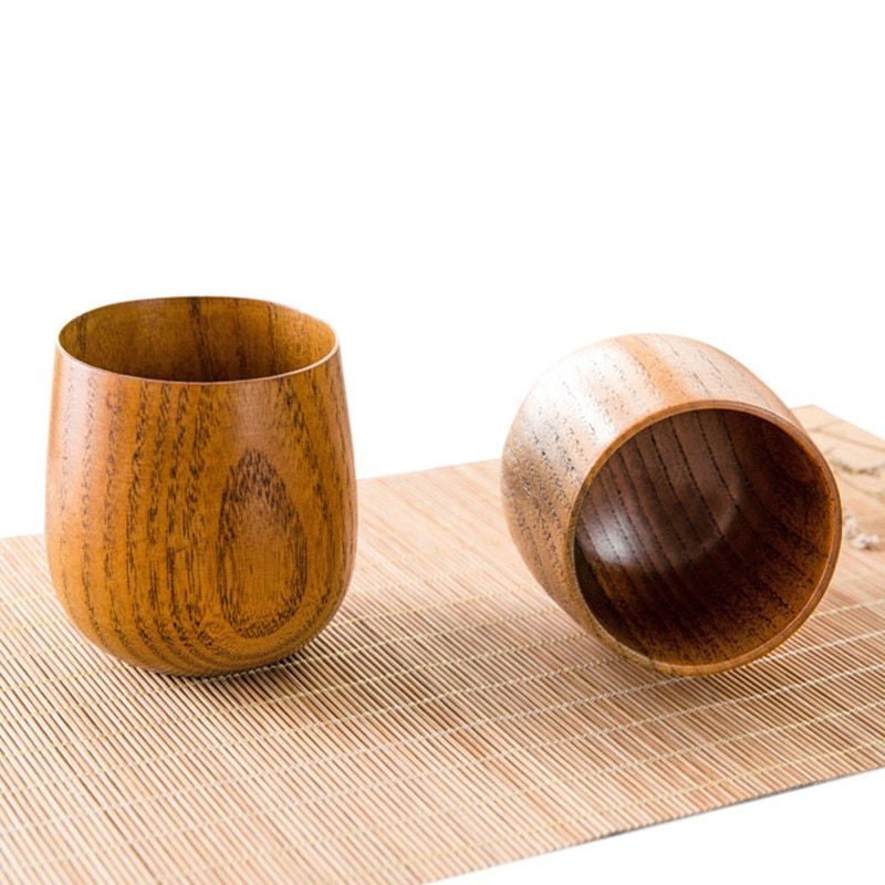 Wood Teacup Japanese Style