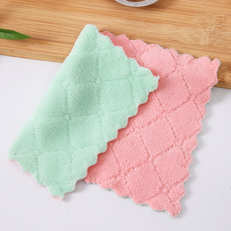 Microfiber Rags Cleaning Cloth (2 pcs)