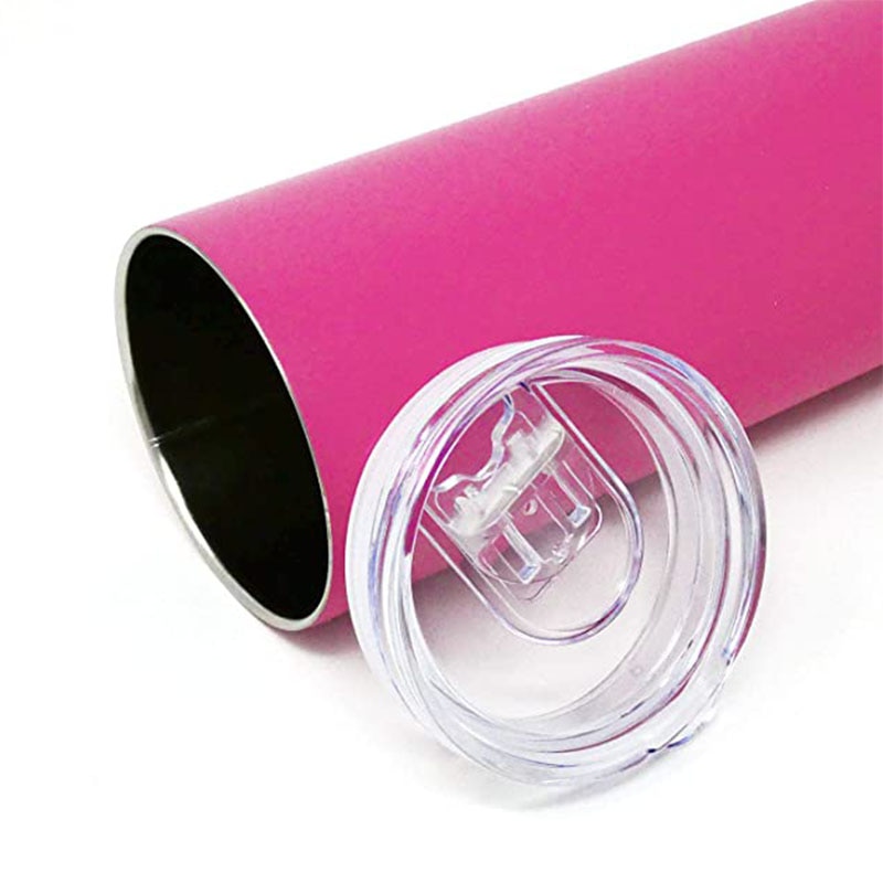 Insulated Coffee Tumbler with Straw