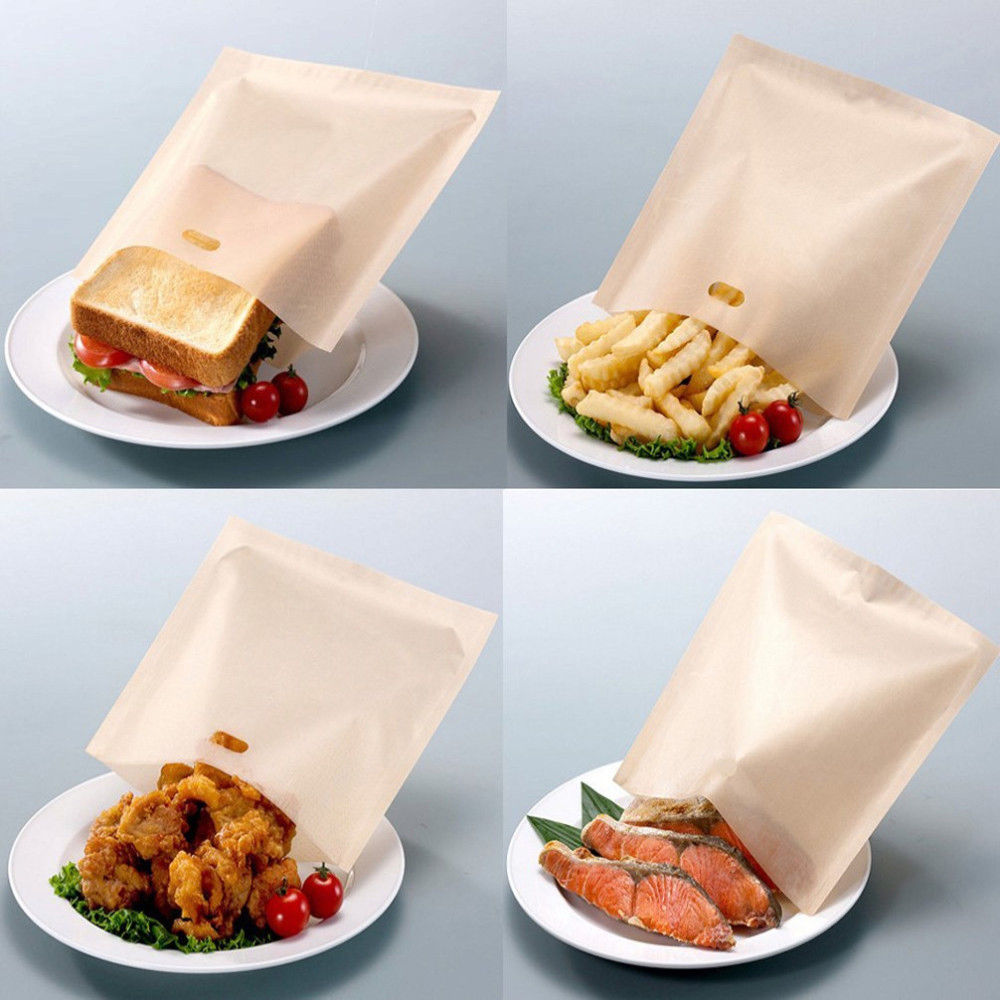 Reusable Non Stick Sandwich Toaster Bags (2pcs)