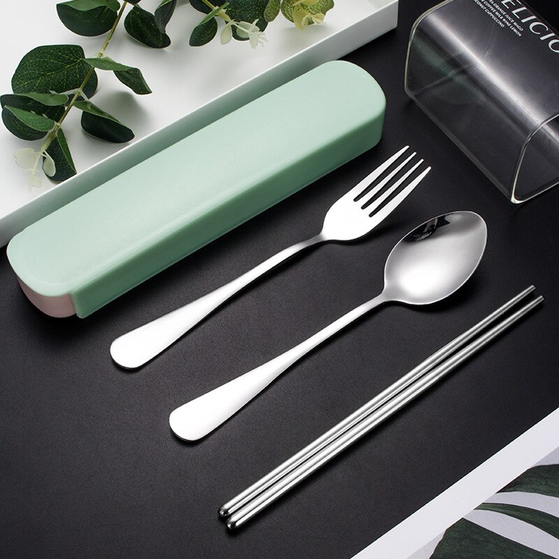 Travel Cutlery Set with Case