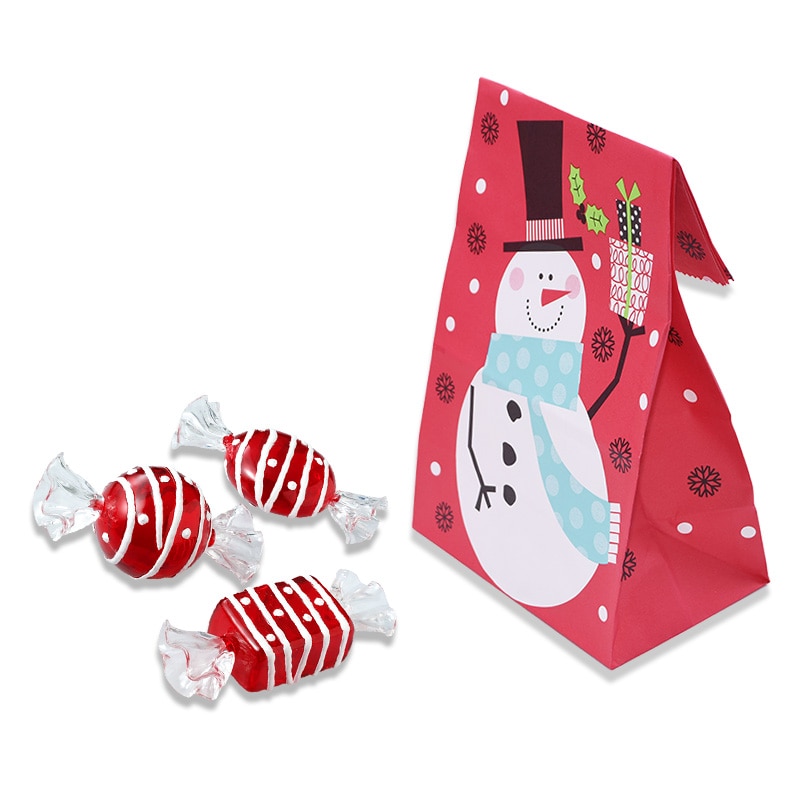 Christmas Treat Bags Party Favor (5pcs)