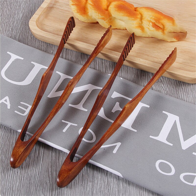 Bamboo Tongs Kitchen Cooking Utensil