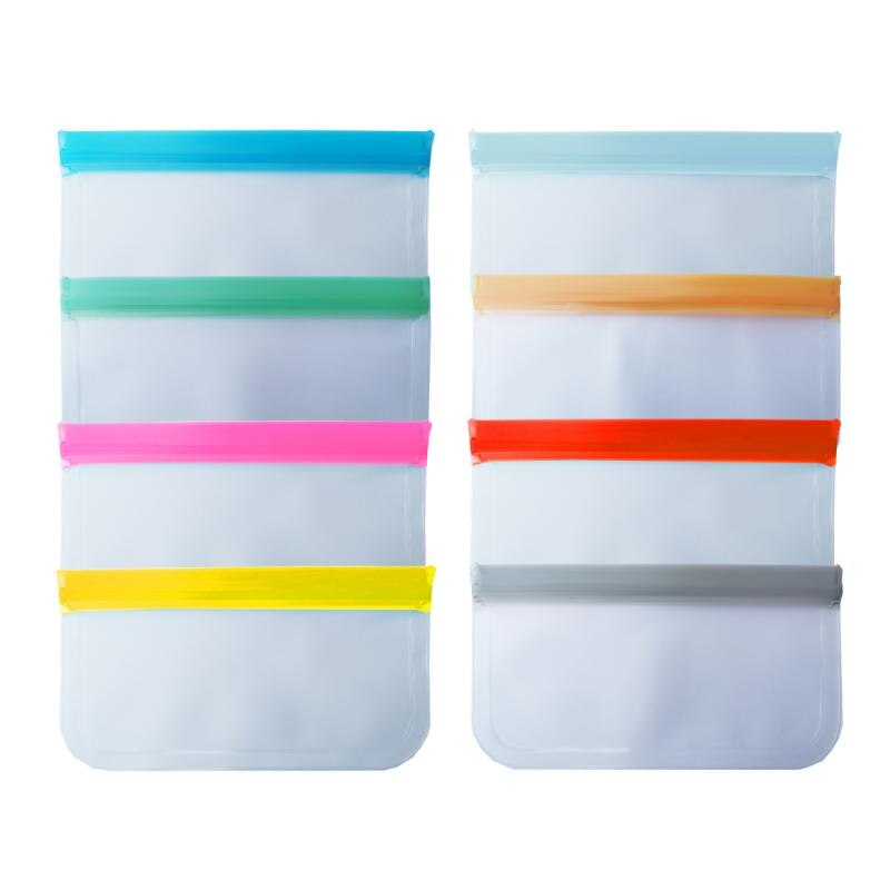 Plastic Food Storage Bag Reusable and Resealable