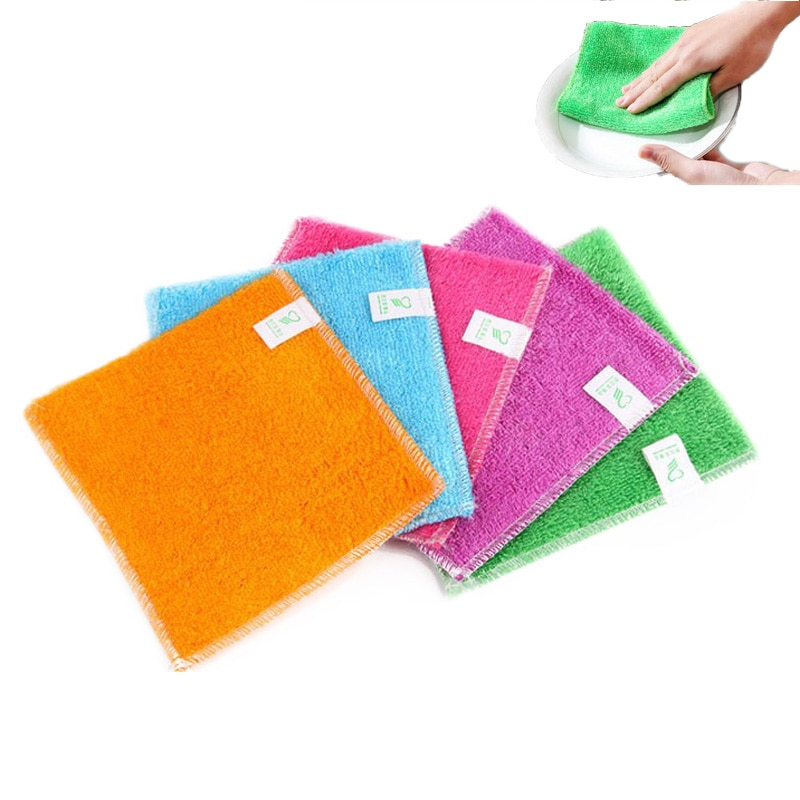 Bamboo Dish Cloth Cleaning Towel