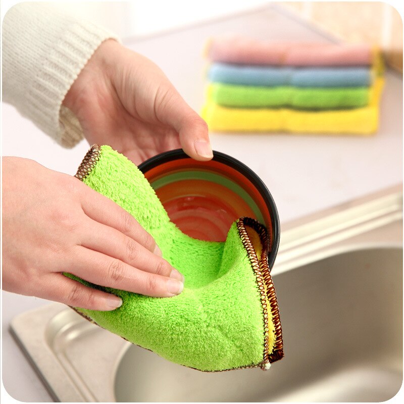 Microfiber Dish Towel Cleaning Cloth