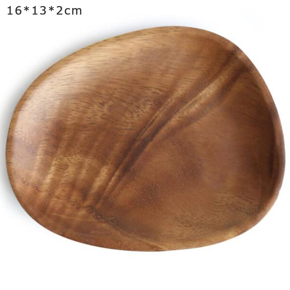 Solid Wooden Serving Plate
