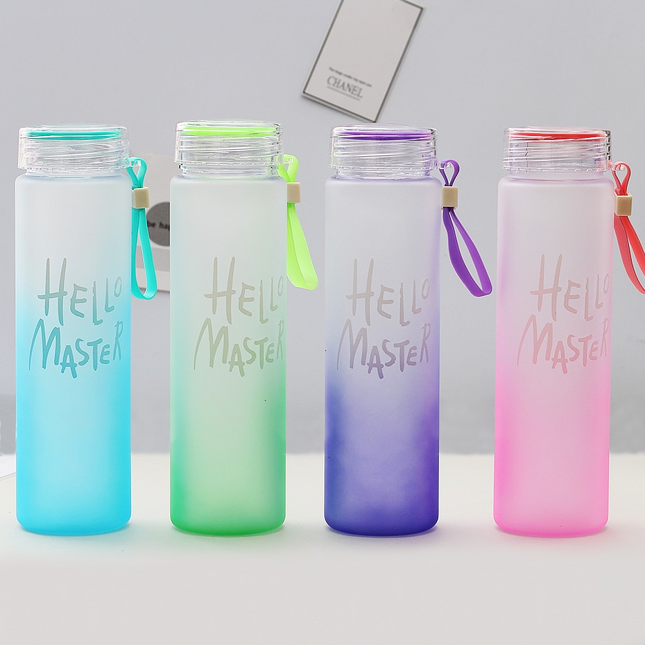 Plastic Reusable Water Bottle 500ml Container