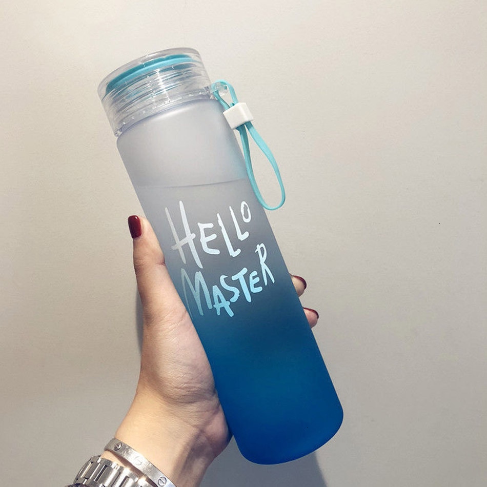Plastic Reusable Water Bottle 500ml Container