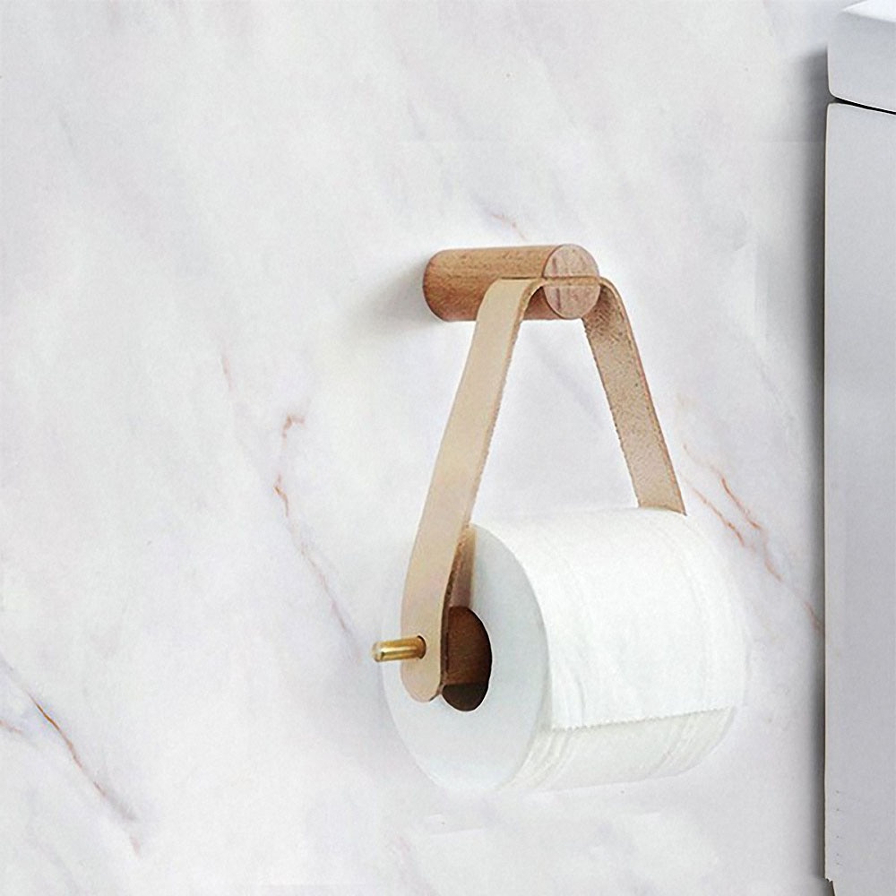 Toilet Paper Hanger Rustic Rope Design