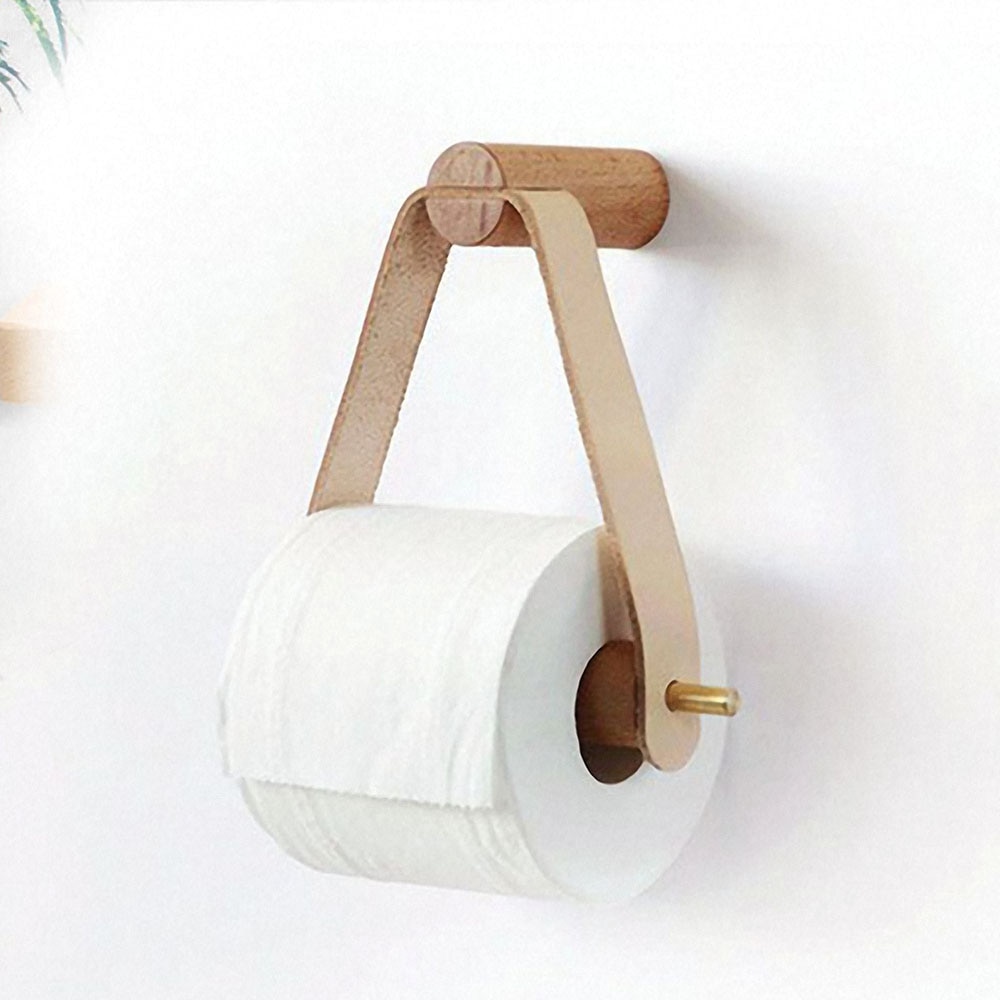 Toilet Paper Hanger Rustic Rope Design