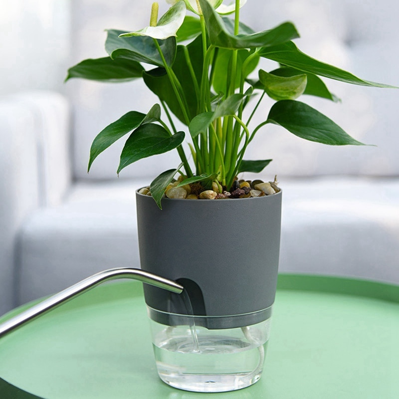 Self Watering Planter Indoor Flower Pot