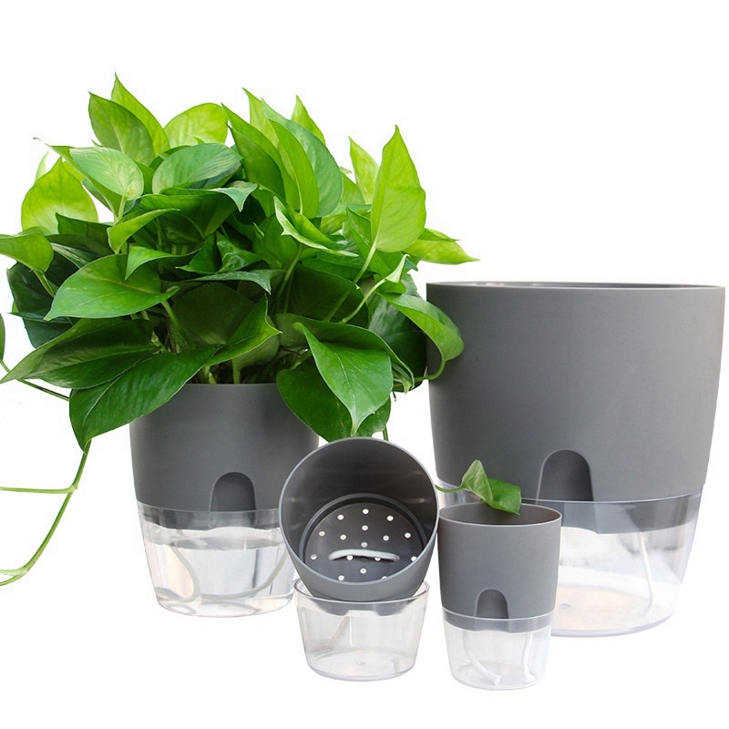 Self Watering Planter Indoor Flower Pot