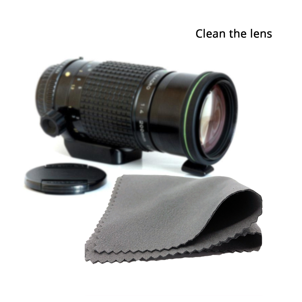 Lens Cleaning Cloths Microfiber Wipes (8Pcs)