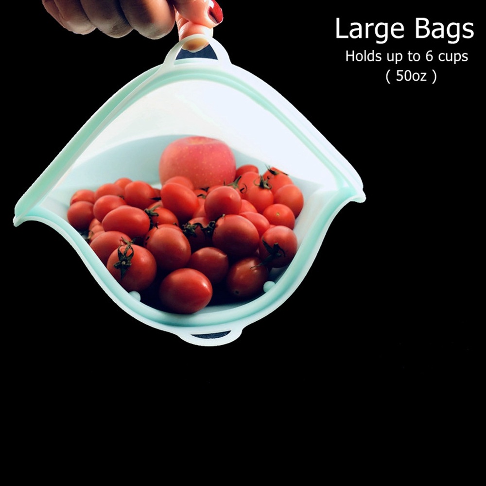 Reusable Silicone Food Bag Food Storage Bag