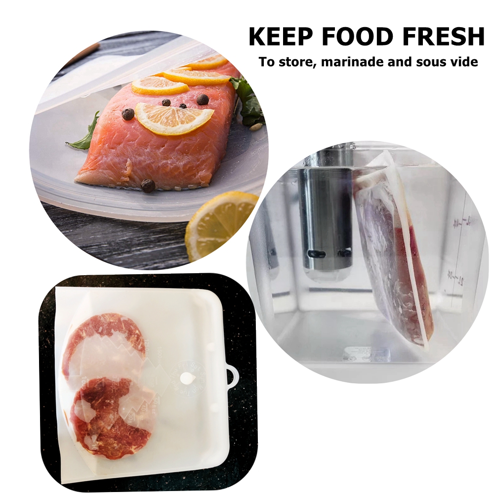 Reusable Silicone Food Bag Food Storage Bag