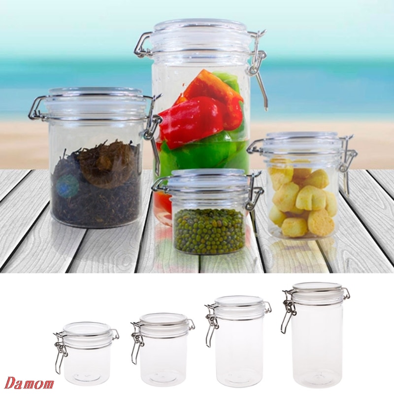 Airtight Jar Food Plastic Container