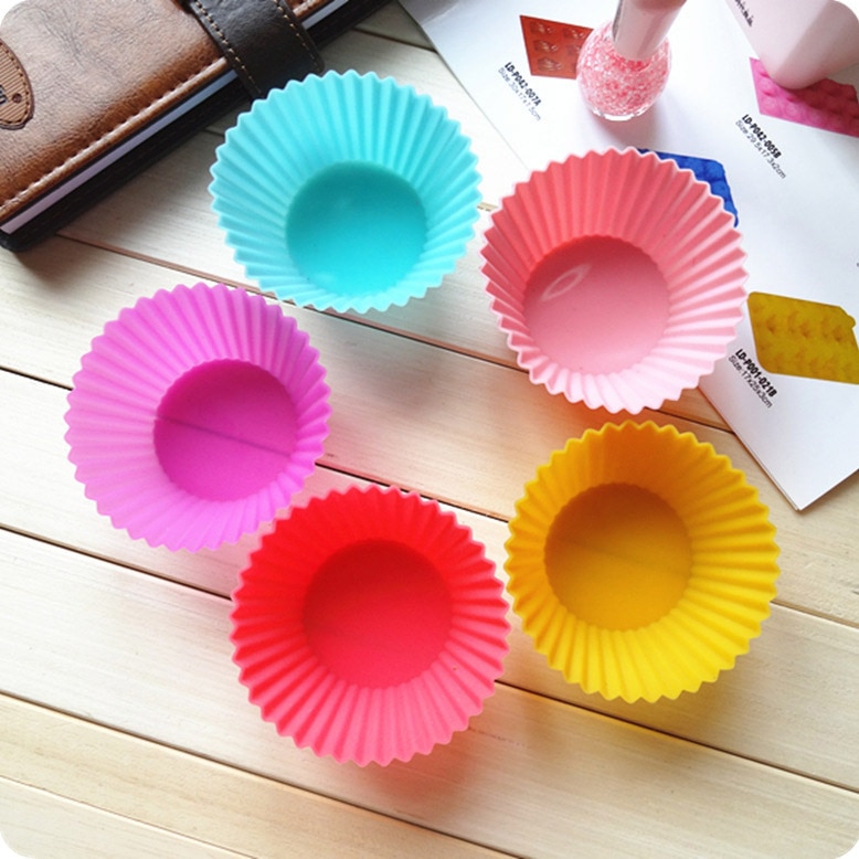Silicone Cupcake Liners Reusable (6pcs)