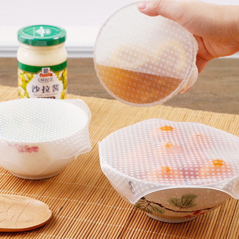 Silicone Food Wrap Reusable (4pcs)