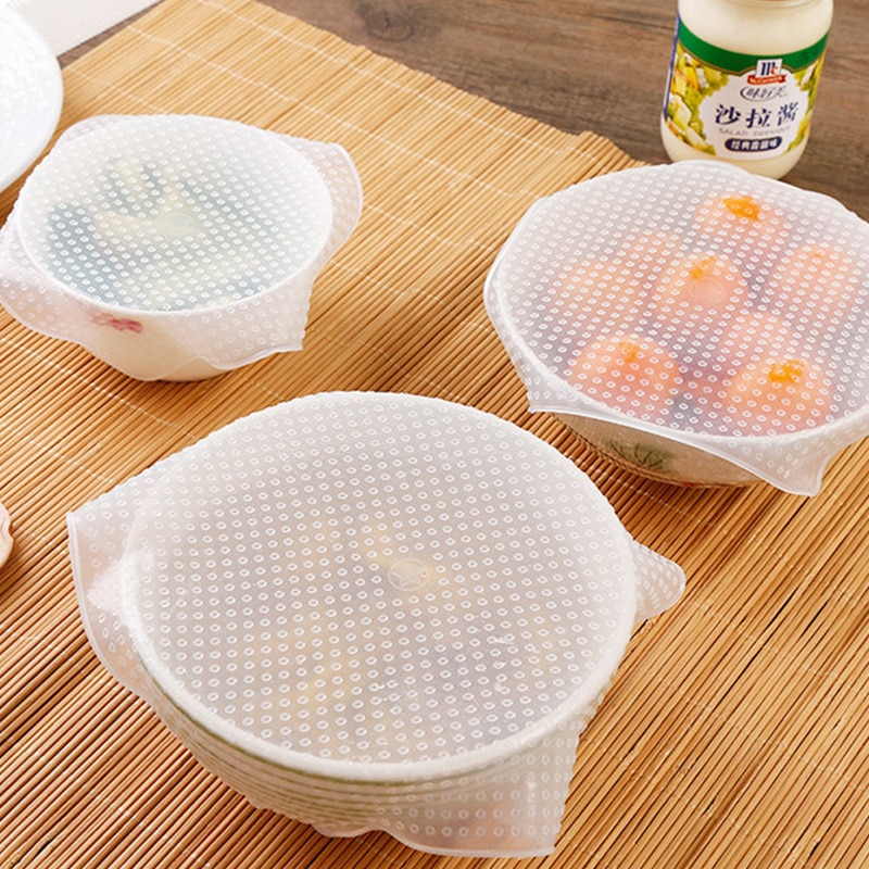 Silicone Food Wrap Reusable (4pcs)