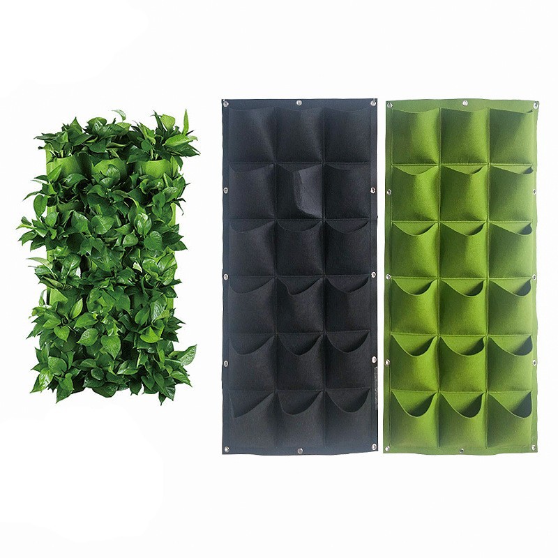 Wall Pocket Planter Hanging Grow Bags