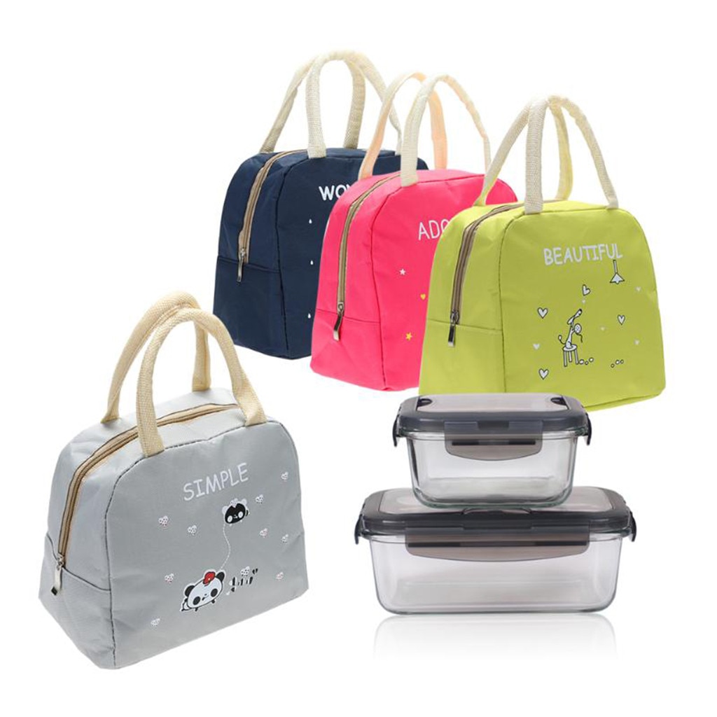 Lunch Tote Bag Insulated Storage Bag