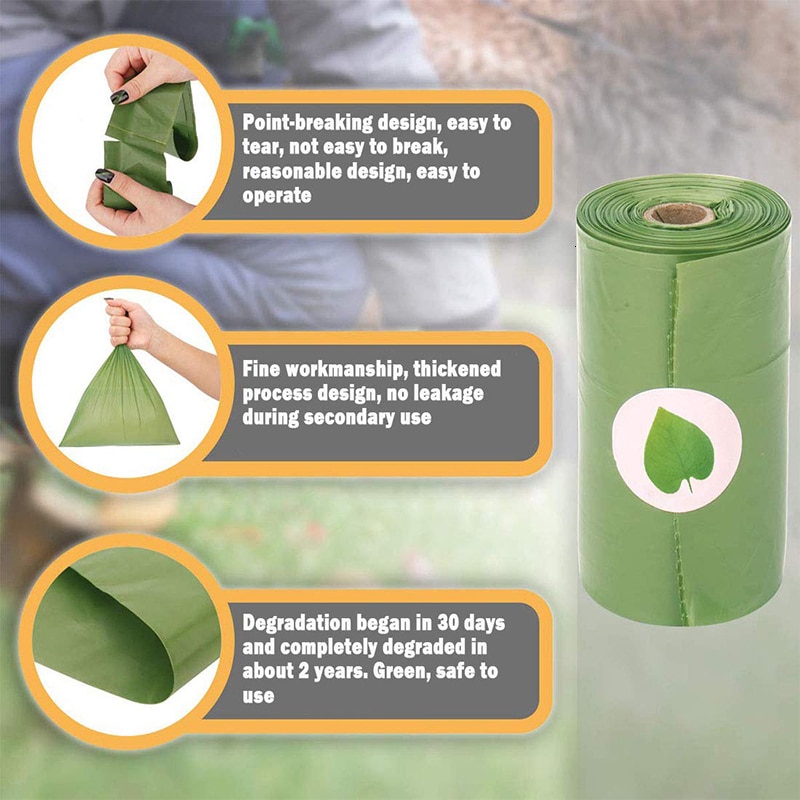 Biodegradable Poop Bags Pet Waste Bags