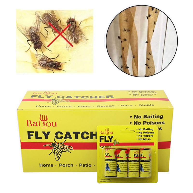 Fly Tape Flying Insect Adhesive Trap