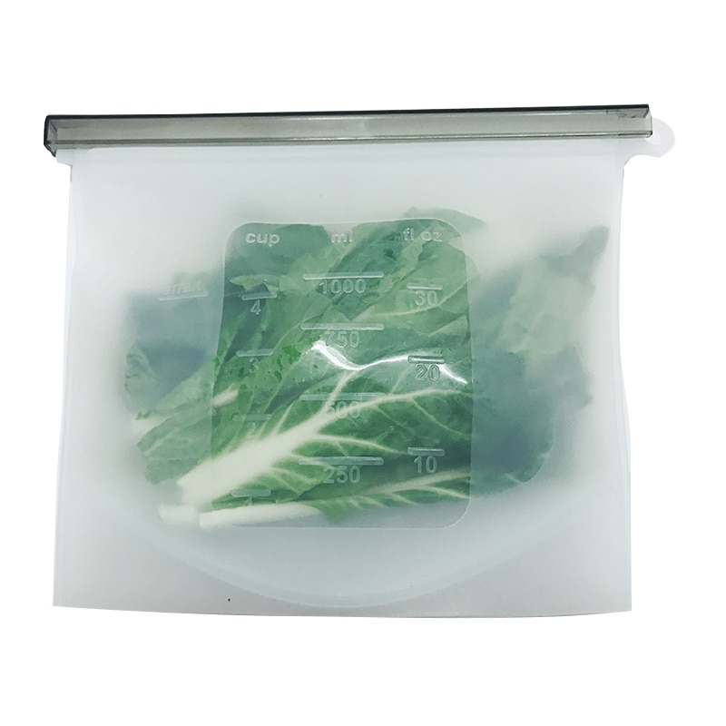 Reusable Freezer Bags 8PCS Silicone Pouch
