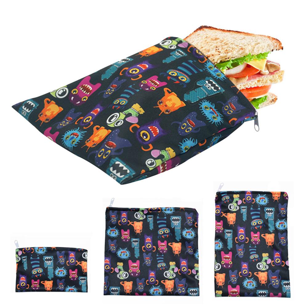 Reusable Snack Bags Sandwich Pouch (3 pcs)