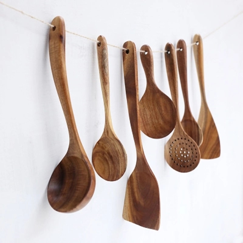 Wooden Kitchen Utensils Cooking Tools