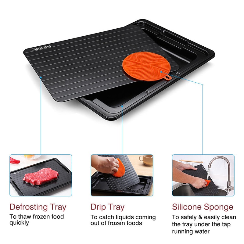 Thawing Tray Meat Defrosting Plate
