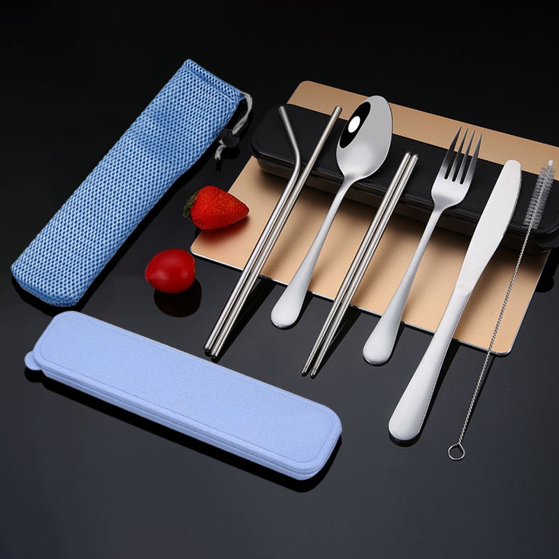 Portable Cutlery Set Stainless Steel